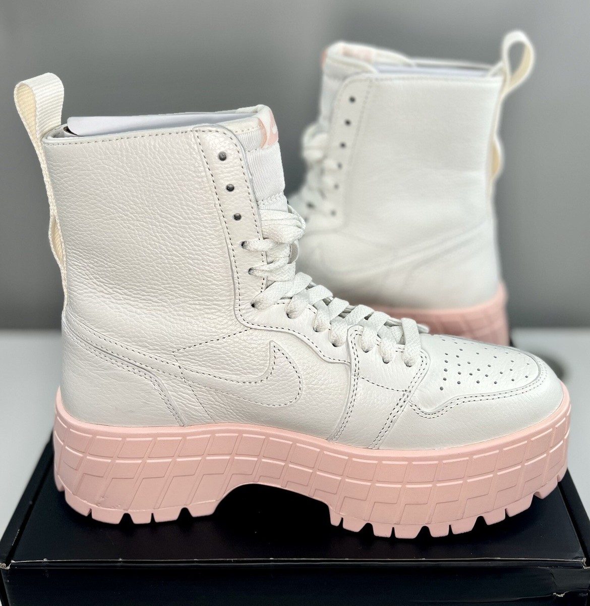 Nike Air Jordan 1 Brooklyn 'Sail/Legend Pink' | Women Sizes Nike Air Jordan 1 Brooklyn 'Sail/Legend Pink' | Women Sizes