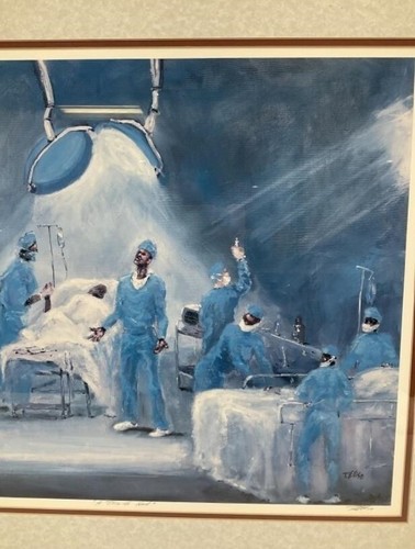 S/N Ted Ellis "A Time To Heal" African American Art - Picture 5 of 14