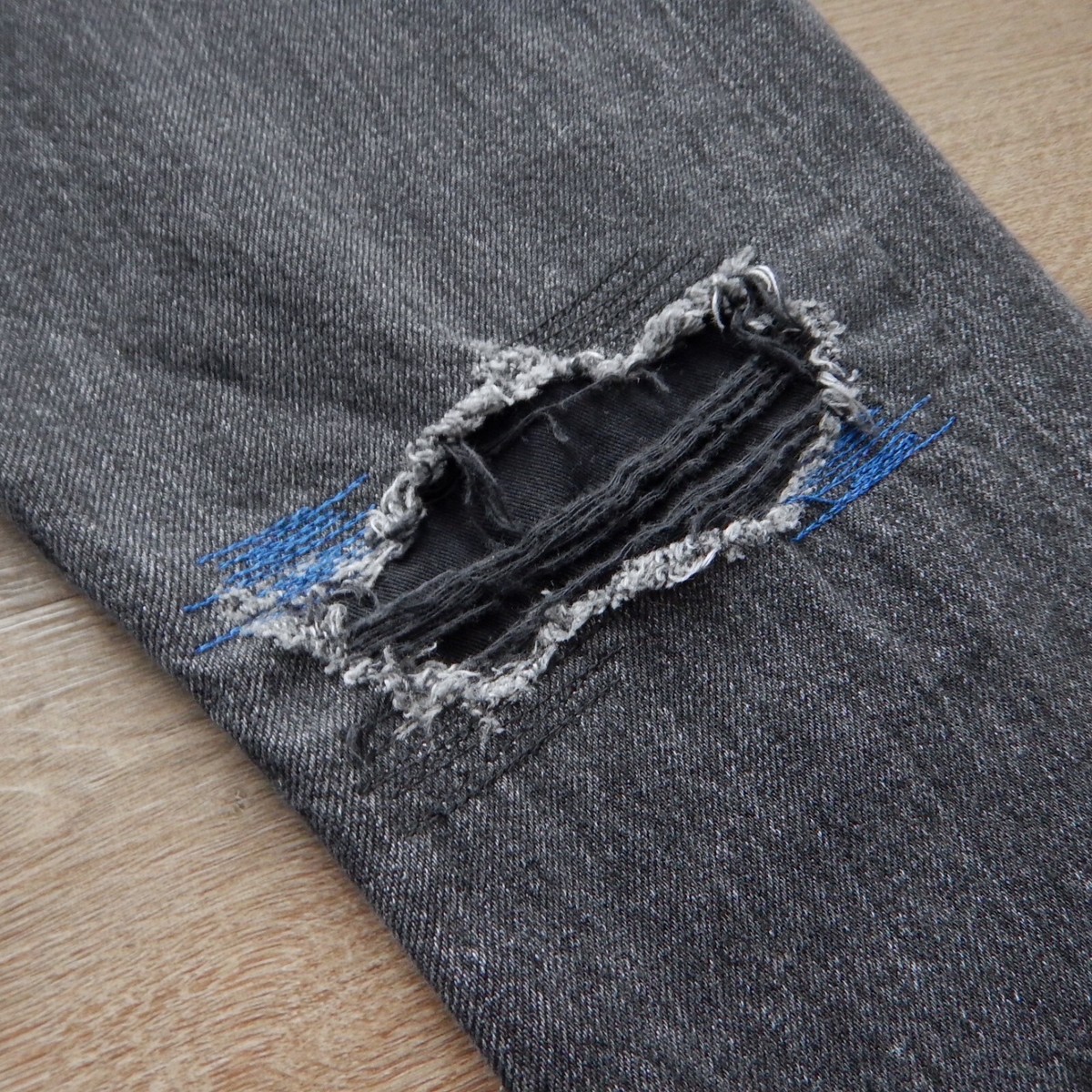 Neighborhood Japan NBHD Luker 13oz. Crash Skinny Slim Denim - 33W 
