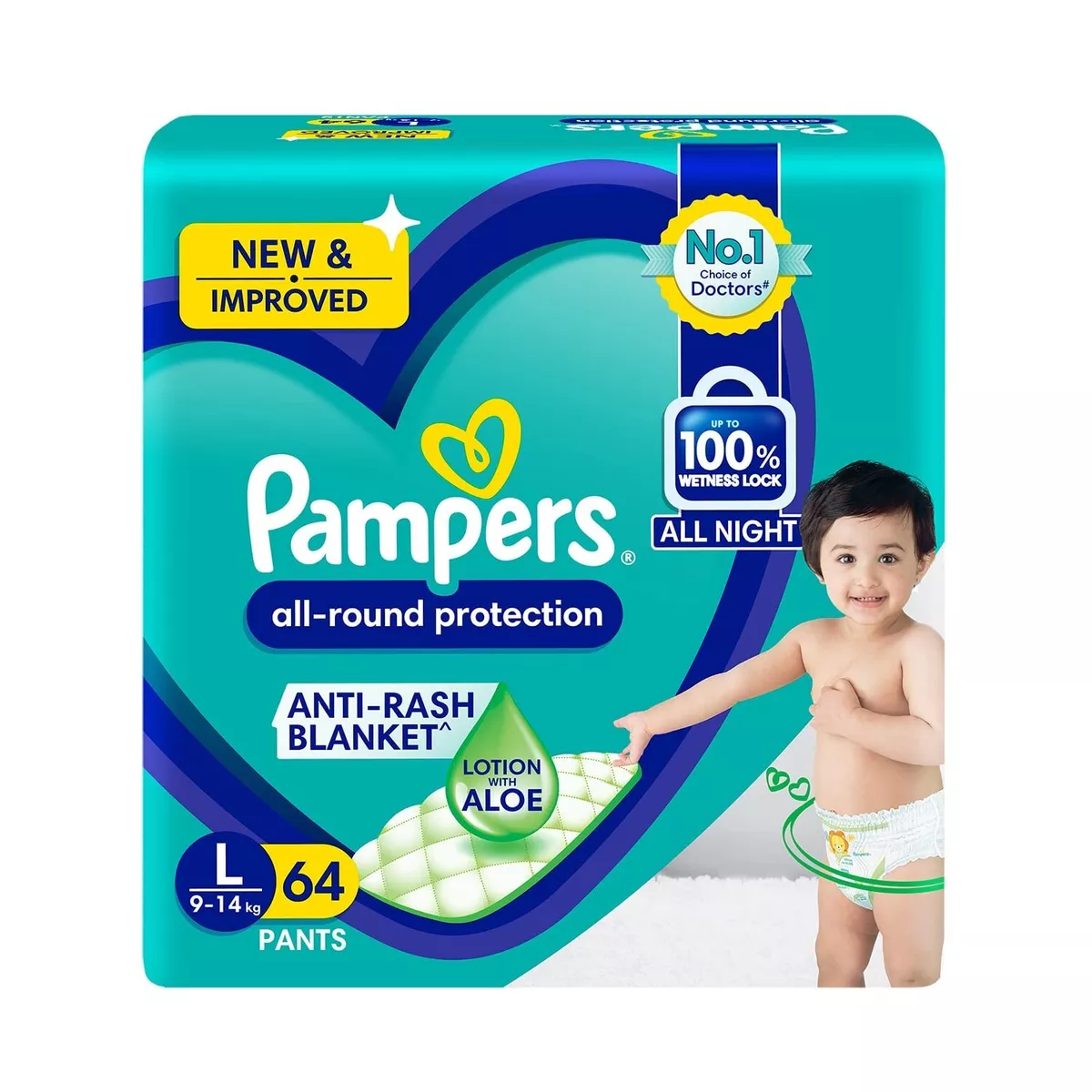 Pampers Large Size Diaper Pants (30 Count)