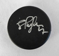 Shayne Corson Signed Blank Hockey Puck JSA Authenticated