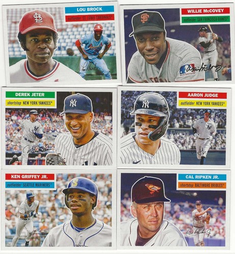 2023 Topps Archives 100 different cards 1956 retro # 1-100 - Picture 3 of 3