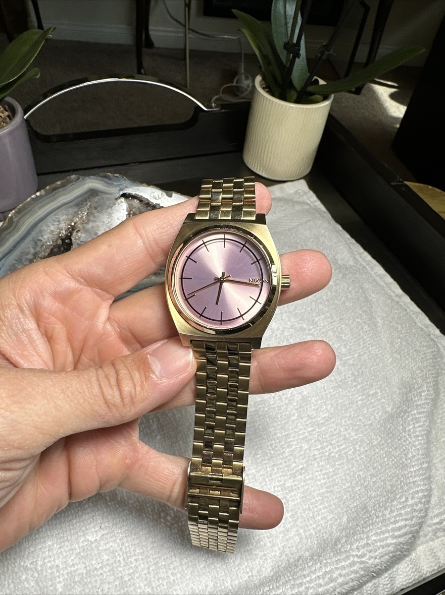 NIXON MINIMAL TIME TELLER ゴールド Nixon Men's Watch Minimal The Time Teller Quartz Gold 100m