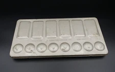 Vintage M. GRUMBACHER Paint Palette Box Aluminum New York USA. With Water Colors