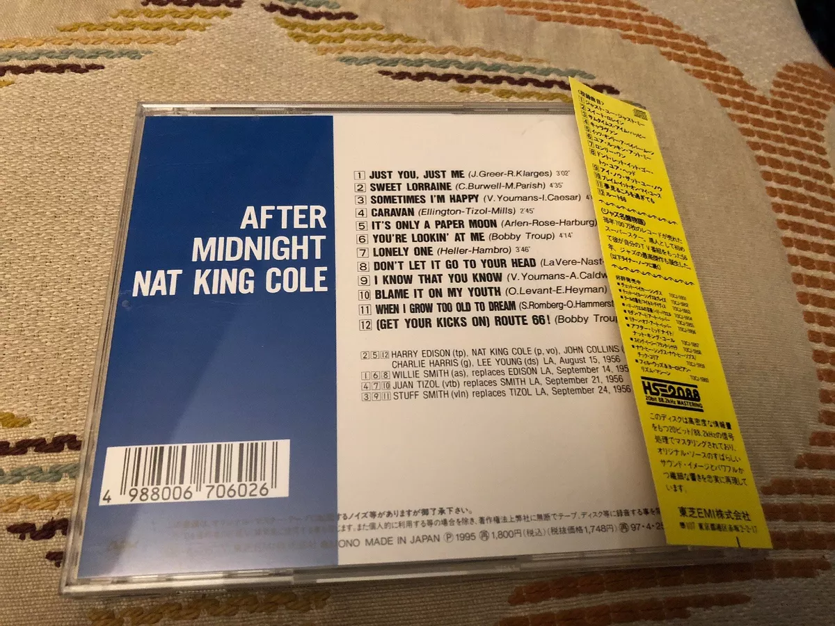 Nat King Cole And His Trio After Midnight Japan Import TOCJ-5957