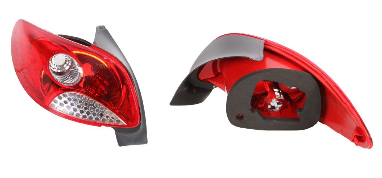 Feu arrière gauche Peugeot 206+ avec étanchéité renforcée plastique anti-jaunissement neuf