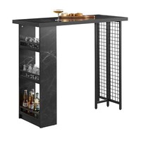 Sobuy Bartisch Esstisch Balkontisch KüChentisch Bistrotisch Stehtisch FWT100-SCH