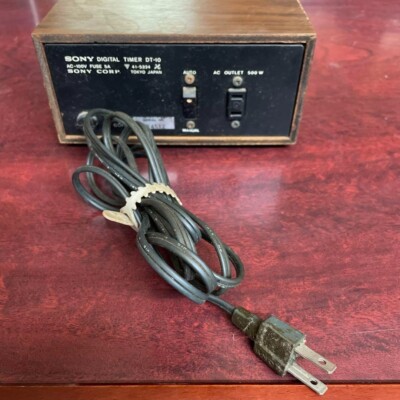 SONY ソニー DIGITAL TIMER デジタルタイマー DT-10 SONY デジタルタイマー DT-10 パタパタ時計【元箱付き 完動品