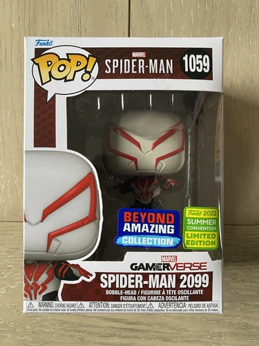 Funko Pop! Spider-Man 2099 #1059 Beyond Amazing Collection SDCC 2022 LE