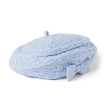 NWT Janie and Jack Light Blue Beret Size 10-12