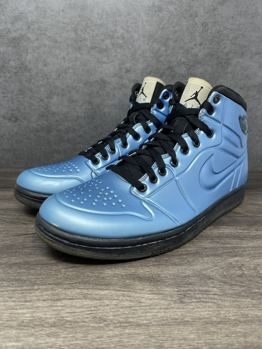 Air Jordan 1 High Size 10 Mens Anodized Blue Black 414823 Air Jordan 1 High Size 10 Mens Anodized Blue Black 414823