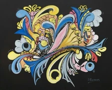 “ Abstract bouquet” 24 x 30 Oil on Canvas OG