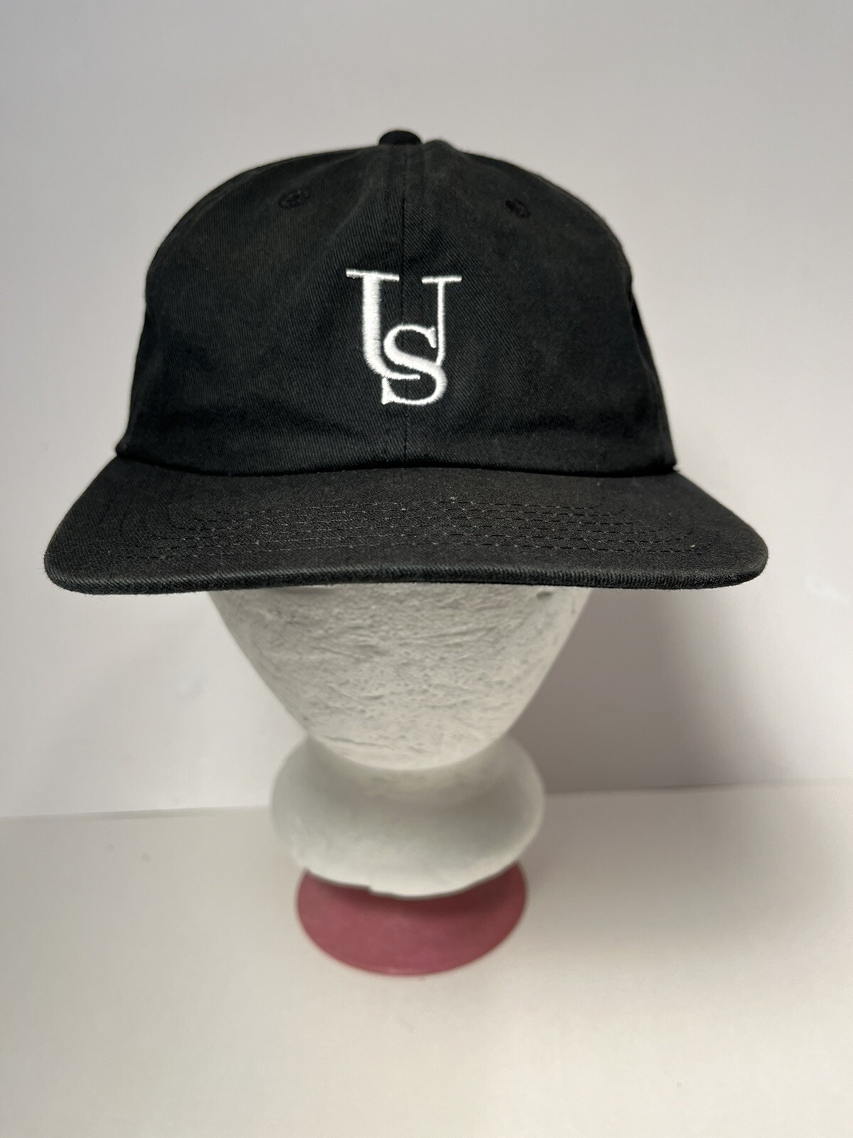 Kith Just US Adjustable Strapback Hat Cap Black - image 1