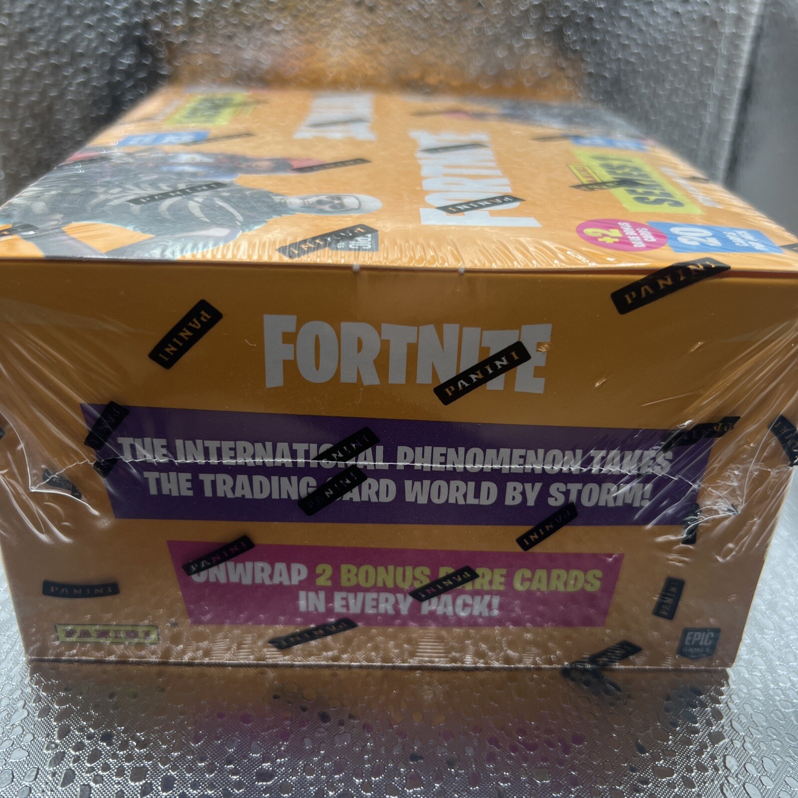 Panini Fortnite Series 1 USA - Sealed Fat Pack Bonus Box-Black Knight ...
