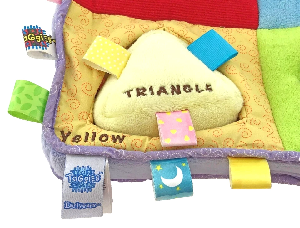 Juguete de peluche para bebé Taggies My First Puzzle Shapes Activity Center 2007 Foto 4 de 4