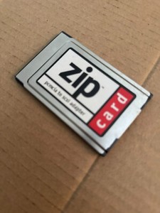 Iomega Zip Card PCMIA Slot Type II to SCSI Adapter - NO CABLE