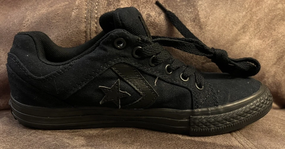 Кроссовки детские Converse Cons El Distrito размер 2 черные 359786F новые без коробки - Изображение 4 из 4
