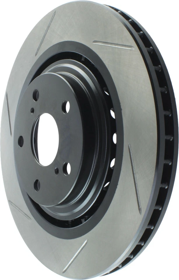 Rotor de freno delantero ranurado deportivo StopTech 126.44158SR para Toyota Highlander 08-19 Foto 4 de 4