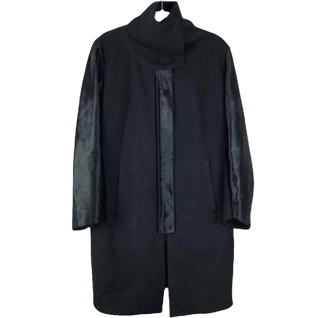 Abrigos Negro HELMUT LANG, chaquetas y chalecos para Mujeres