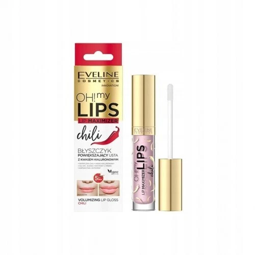 EVELINE COSMETICS EVELINE OH! My Lips Maximizer Lipgloss Chili Vergrößerungs Lippen Hyaluron 4,5ml