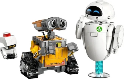 LEGO NEW Disney Pixar 43279 WALL-E & EVE Model Kit with M-O & Hal Figures DIY Decor
