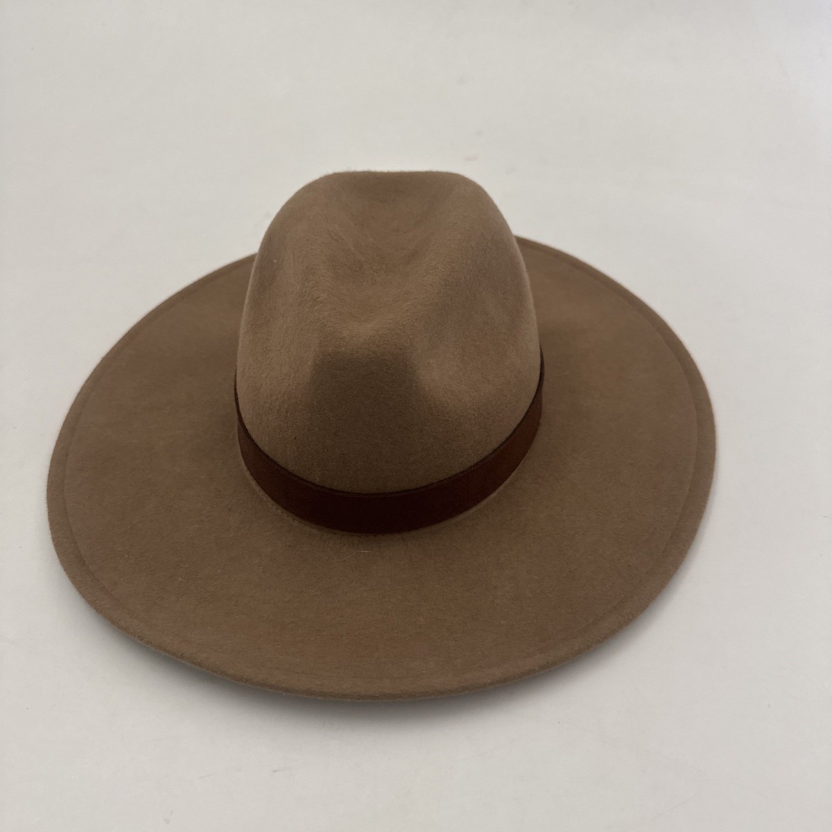 Free People Lack of‎ Color Rancher Boater Tan Australian Wool Western Bolero Hat LACK OF COLOR >> Carlo Speckled Grey Rancher (One Left) – M  main image 2