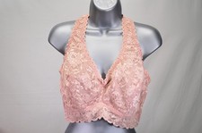 NWT Cosabella Never Say Never Racie Racer Back Bralette Mandorla Tan 3X