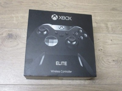 Original Microsoft Xbox Elite Controller Schwarz in OVP mit Tasche für Xbox ONE