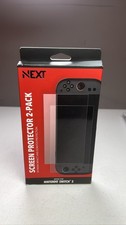 NEXT 2-Pack Glass Screen Protector for Nintendo Switch 2 2025