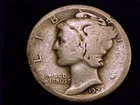 1924-D  Mercury Dime, Good Grade.