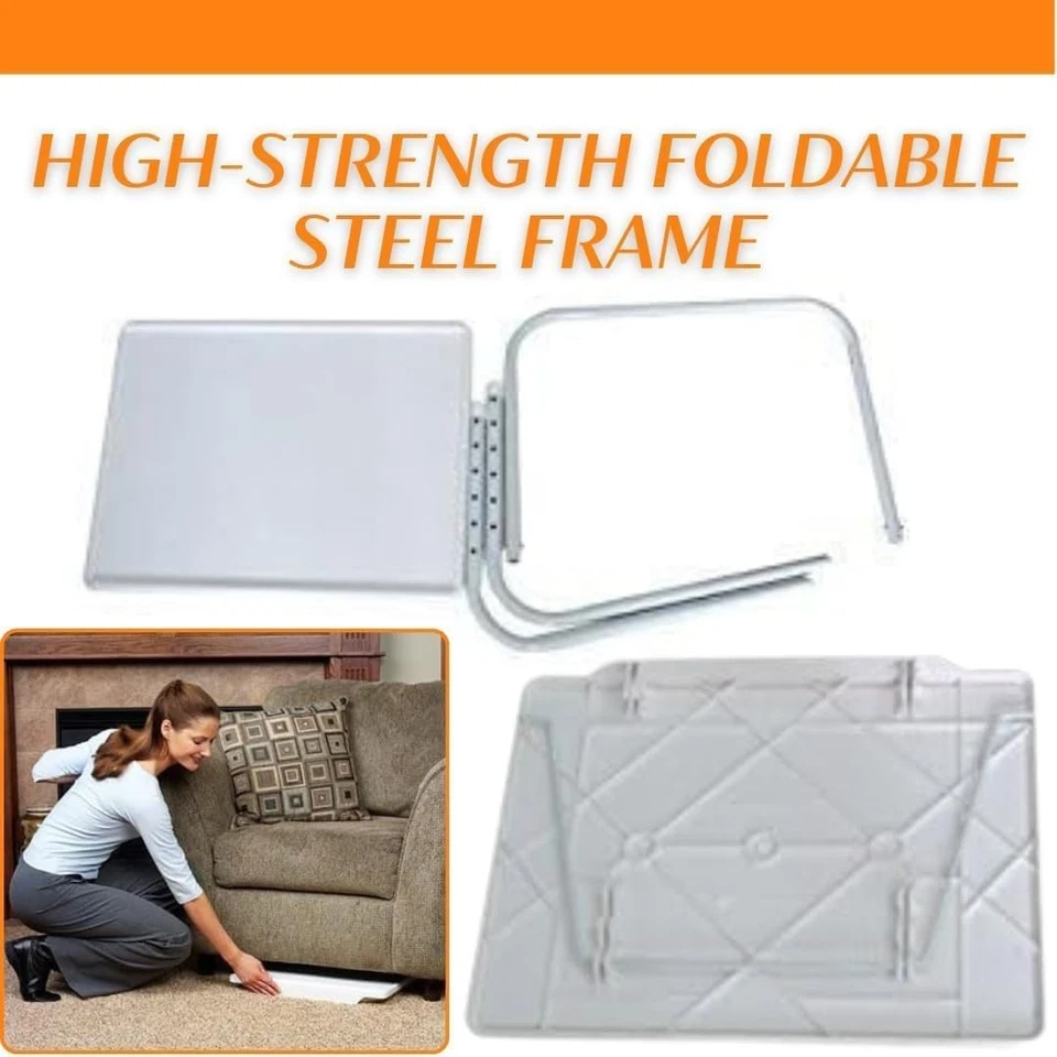 ADJUSTABLE TABLE MATE PORTABLE TV DINNER LAPTOP TRAY FOLDING DESK SOFA BED - Image 2 of 4