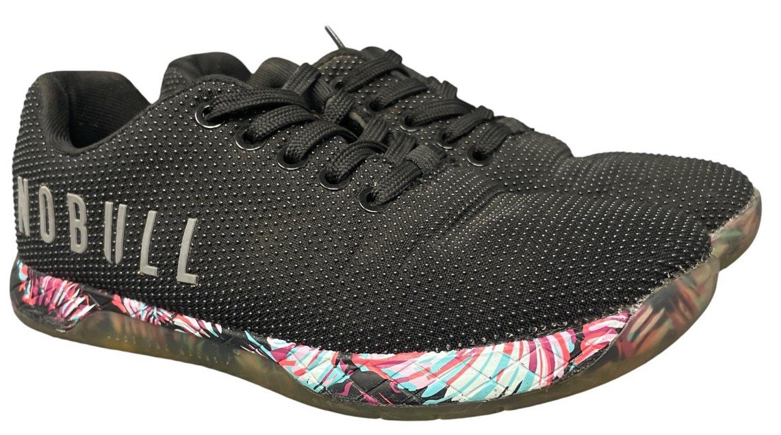NOBULL Shoes Mens Size 11 Multicolor Floral Mesh CrossFit Gym Training Sneakers NoBull Blue Floral Trainer Athletic CrossFit Sneaker Shoes  main image 4