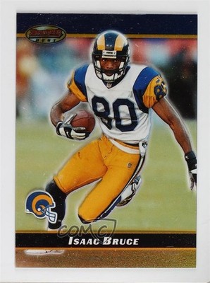 2000 Bowman's Best Acetate 54/250 Isaac Bruce #87 HOF 0d44