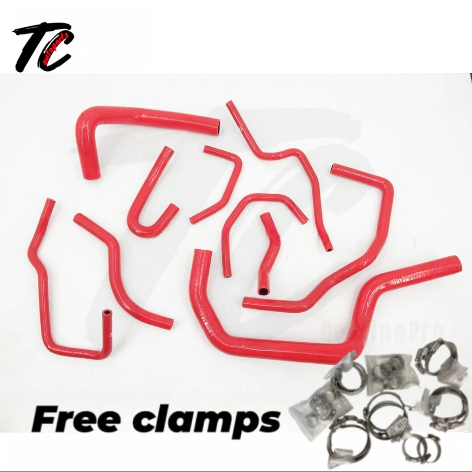 Kit de manguera calefactora radiador silicona negra Fit Honda CRV 1997-2001 CR-V MK1 B18 B20 Foto 4 de 4