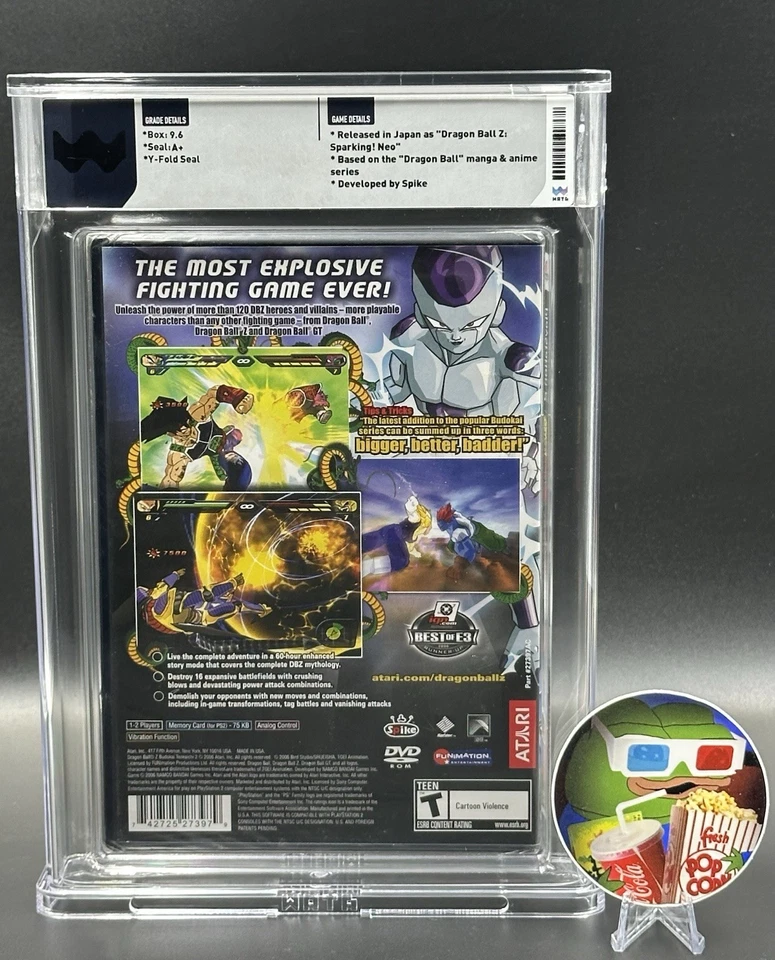 Dragon Ball Z: Budokai Tenkaichi 2 • WATA 9.6 A+ • PlayStation 2 • Not VGA/CGC - Image 2 of 2