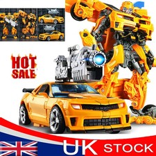 Transformation-Robot Car Toy Bumble-bee Action Figure Alloy Kids Christmas Gift