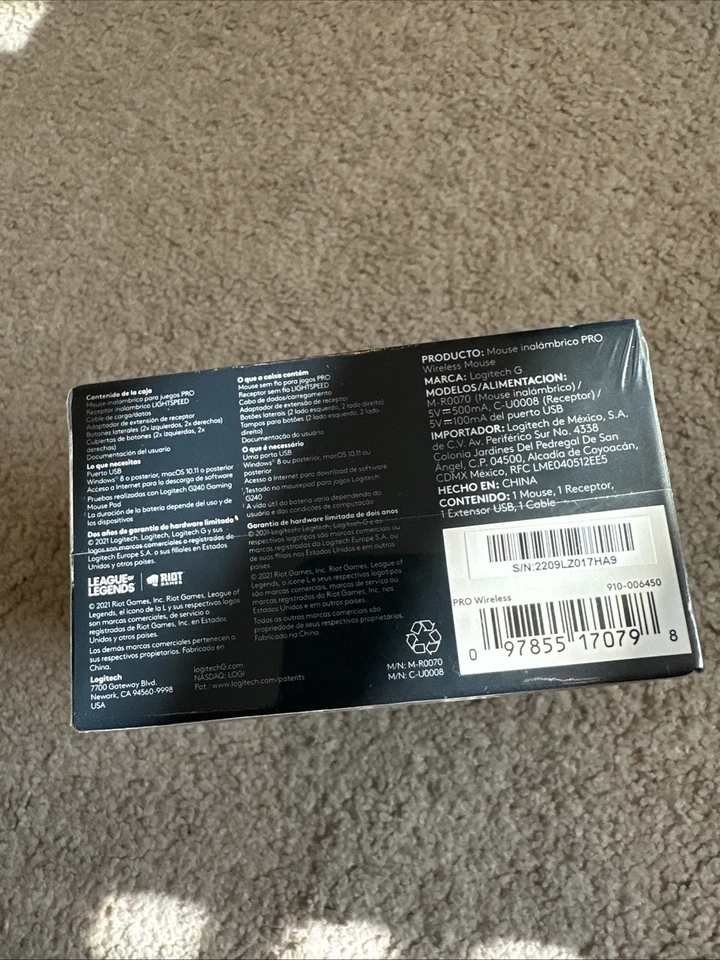 Logitech G PRO Wireless Gaming Mouse - League of Legends Edition - BRAND NEW!NIB - Image 4 of 4