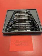 Snap On blue point 12pc 12Point Metric Offset Ratcheting Combination Wrench Set 