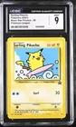 CGC 9 MINT Surfing Pikachu 28 Pokemon League Black Star Promos Pokemon Card