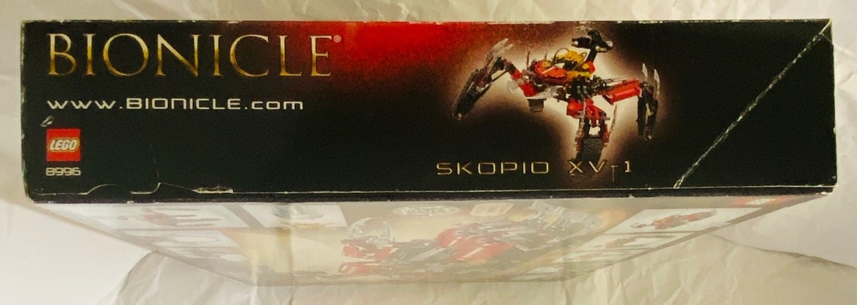 LEGO BIONICLE 8996 SKOPIO XV-1 FACTORY SEALED DAMAGED BOX EXPRESS