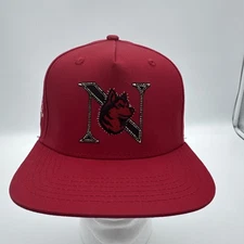 Travis Scott Cactus Jack Mitchell And Ness Northeastern Huskies Snapback Hat Cap