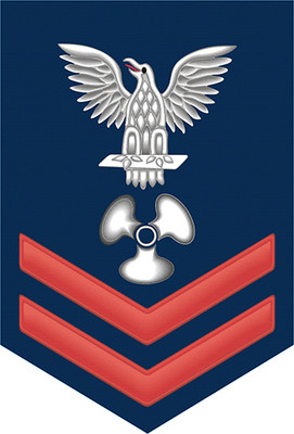 Machinist s Mate ( MM ) 2nd Class E-5 Red Rank 5.5'' Sticker / Decal