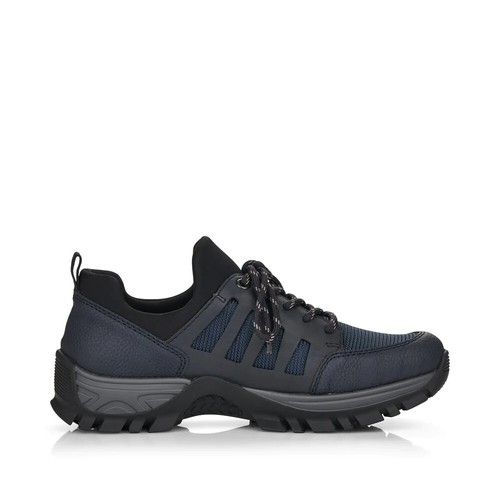 Rieker Women's M9850-14 BLUE Sport Trainers Shoes - Picture 2 of 5
