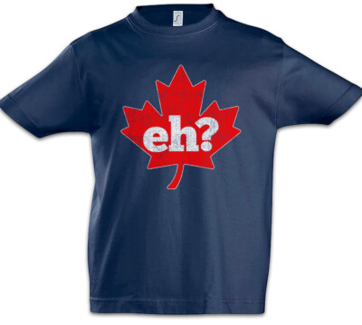 Canada Eh? Kids Boys T-Shirt Frank Gallagher Shameless Fun Maple Leaf Flag