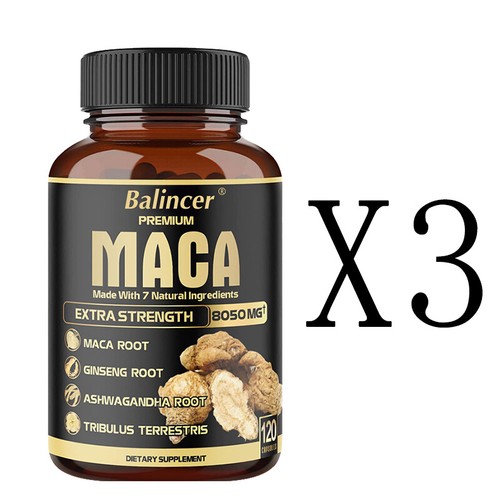 Maca Extract Capsules - Boost Energy, Endurance, Muscle and Performance - Picture 13 of 14