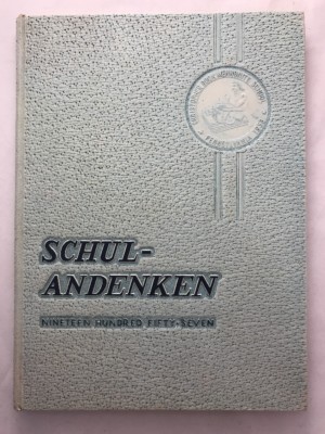 Landsdale PA 1957 Christopher Dock Mennonite School Academy Yearbook Year Book
