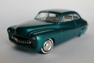 1949 Mercury Coupe Custom Lead Sled 413 Chrysler V8 Built Nice Builtup 1:25 49