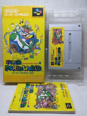 Super Mario World Japan SFC Super SNES  Super Famicom japan game