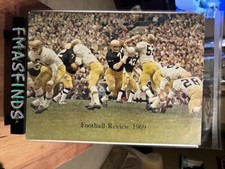 C1 1969 Notre Dame FOOTBALL Review Magazine