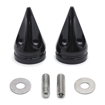 Pair Cone Handle Bar End For Kawasaki Ninja 250 500 94-07 /06-07